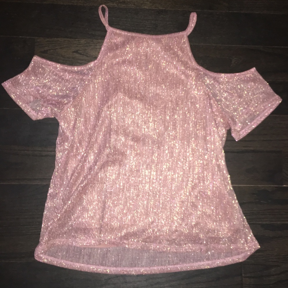 Pink Shimmery Top